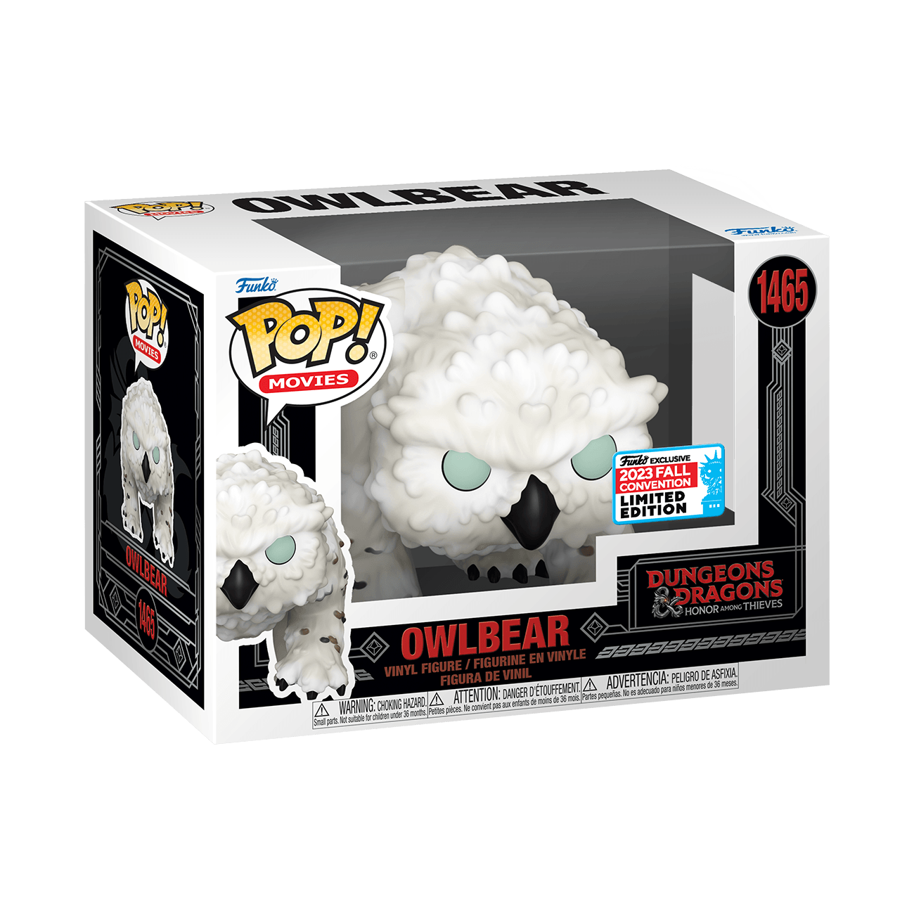 FUN75700 Dungeons & Dragons - OwlBear NYCC 2023 US Exclusive Pop! Vinyl [RS] - Funko - Titan Pop Culture