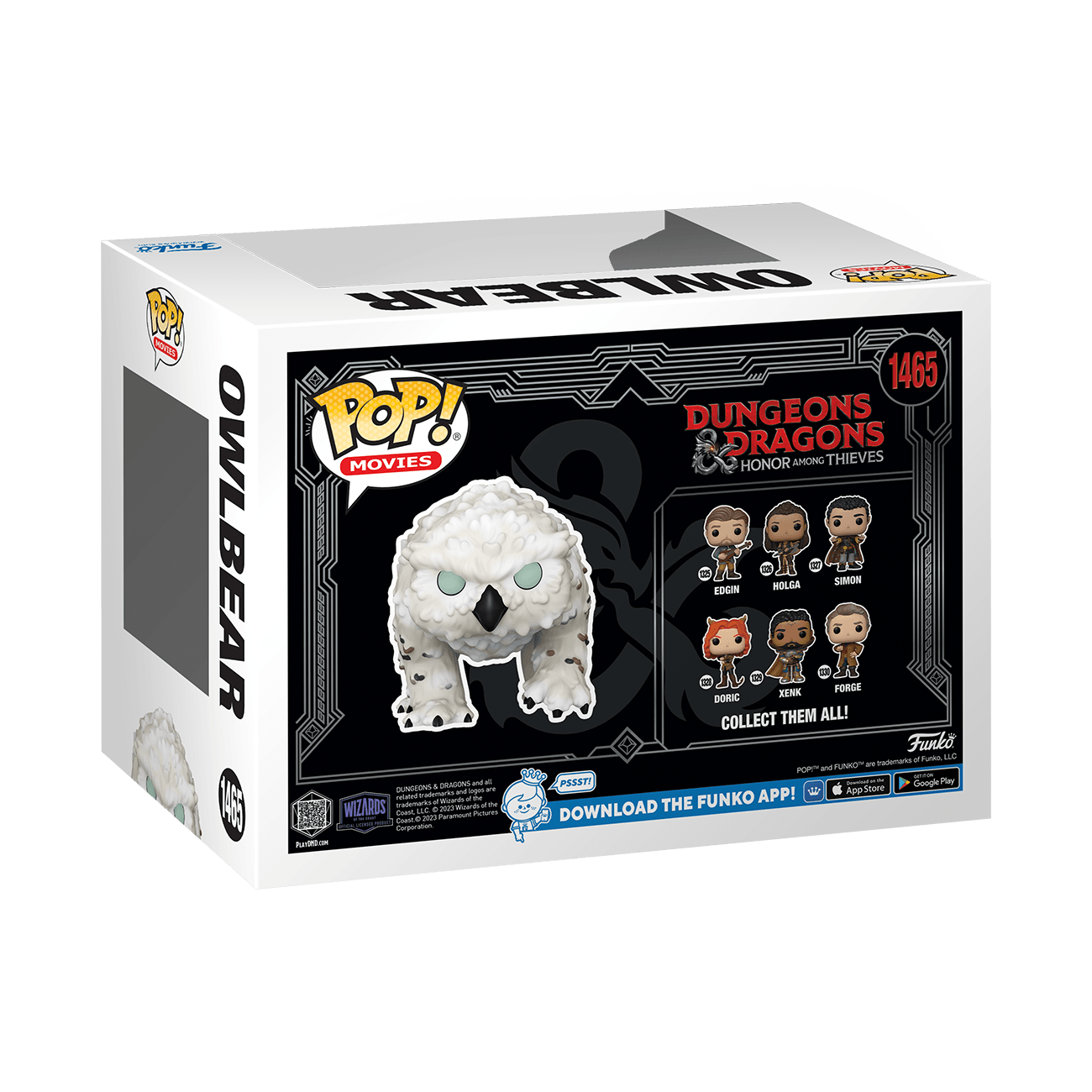 FUN75700 Dungeons & Dragons - OwlBear NYCC 2023 US Exclusive Pop! Vinyl [RS] - Funko - Titan Pop Culture