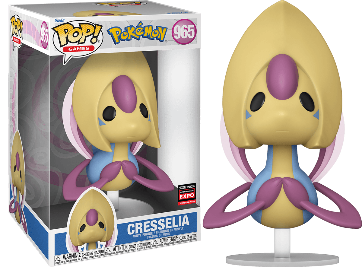 FUN75701 Pokemon - Cresselia 10" C2E2 2024 US Exclusive Pop! Vinyl [RS] - Funko - Titan Pop Culture