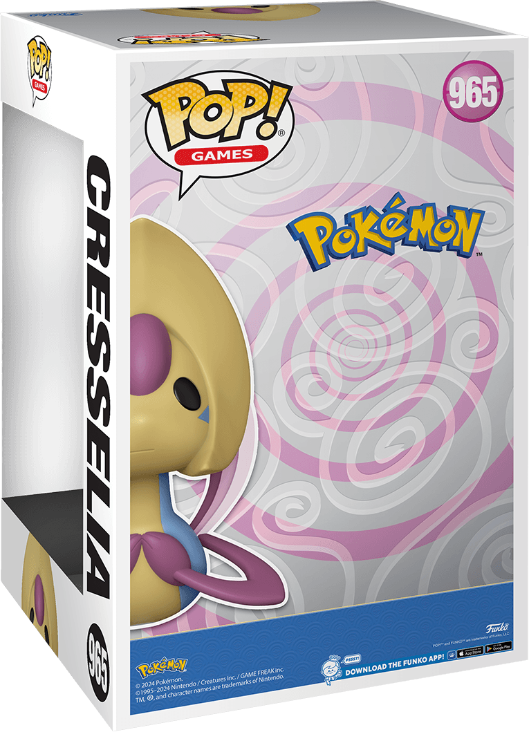 FUN75701 Pokemon - Cresselia 10" C2E2 2024 US Exclusive Pop! Vinyl [RS] - Funko - Titan Pop Culture