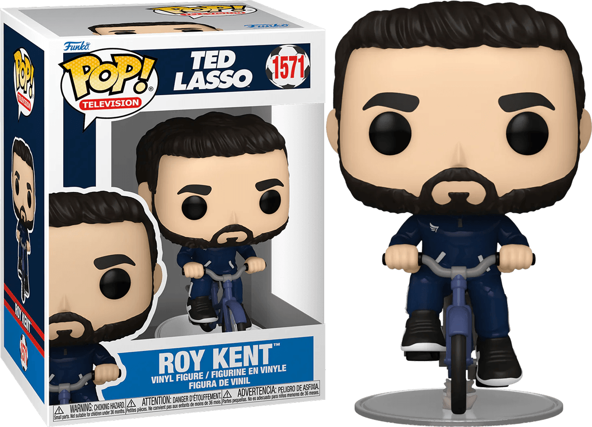 FUN75716 Ted Lasso - Roy Kent on Bike Pop! Vinyl - Funko - Titan Pop Culture