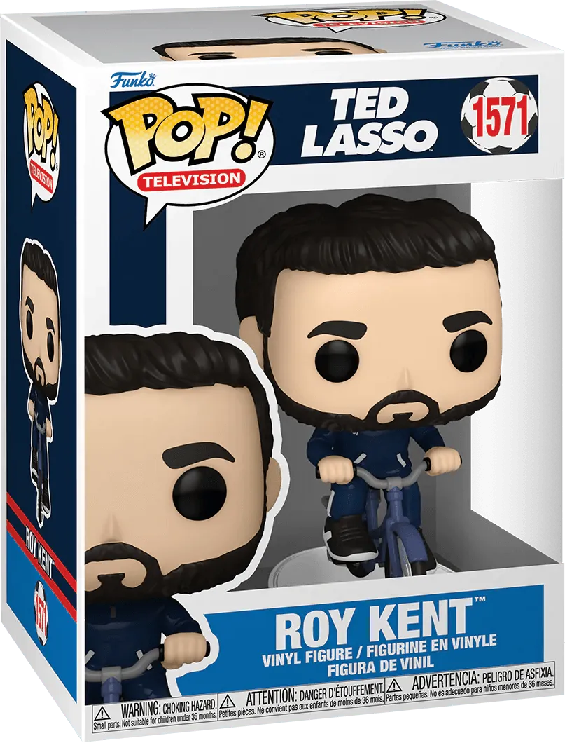 FUN75716 Ted Lasso - Roy Kent on Bike Pop! Vinyl - Funko - Titan Pop Culture