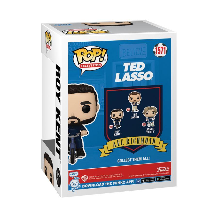 FUN75716 Ted Lasso - Roy Kent on Bike Pop! Vinyl - Funko - Titan Pop Culture