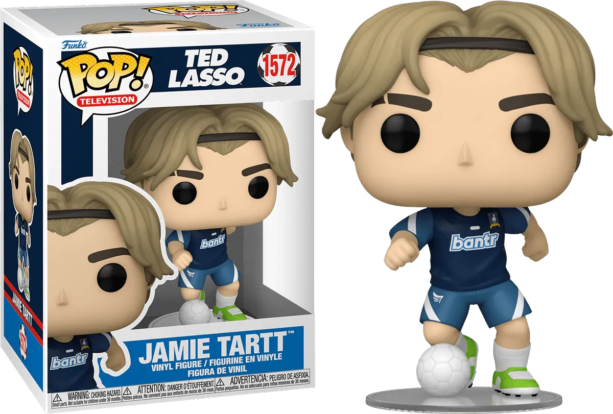 FUN75717 Ted Lasso - Jamie Tartt with Soccer Ball Pop! Vinyl - Funko - Titan Pop Culture