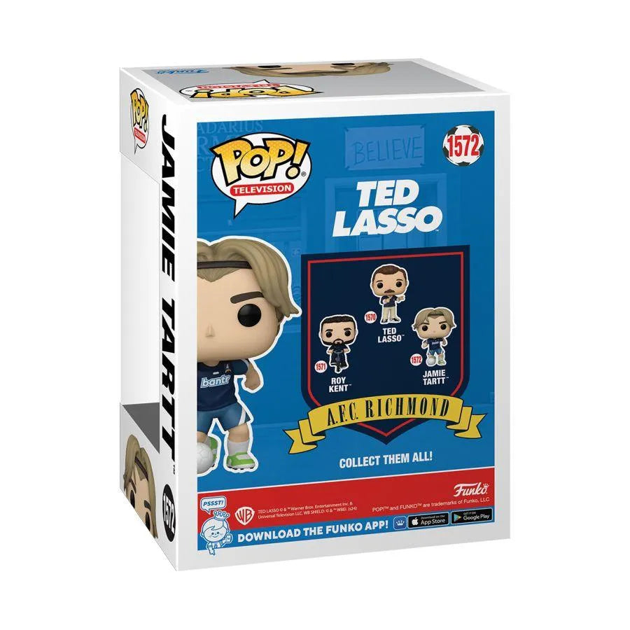 FUN75717 Ted Lasso - Jamie Tartt with Soccer Ball Pop! Vinyl - Funko - Titan Pop Culture