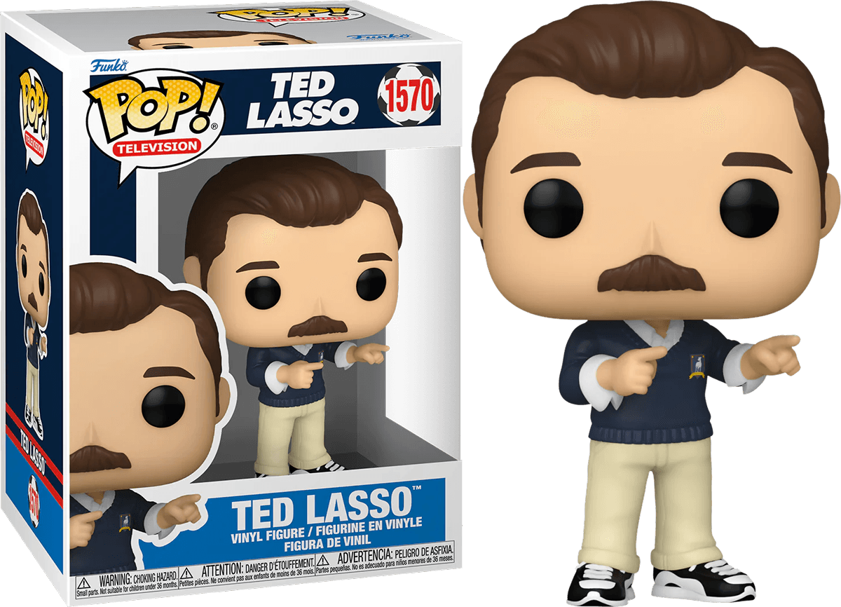 FUN75718 Ted Lasso - Ted Lasso Pointing Pop! Vinyl - Funko - Titan Pop Culture