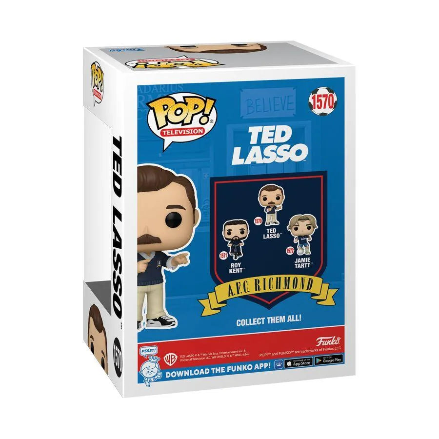 FUN75718 Ted Lasso - Ted Lasso Pointing Pop! Vinyl - Funko - Titan Pop Culture