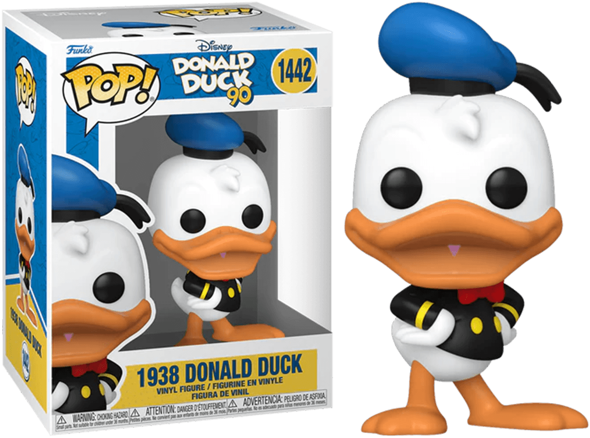 FUN75722 Donald Duck: 90th Anniversary - Donald Duck (1938) Pop! Vinyl - Funko - Titan Pop Culture