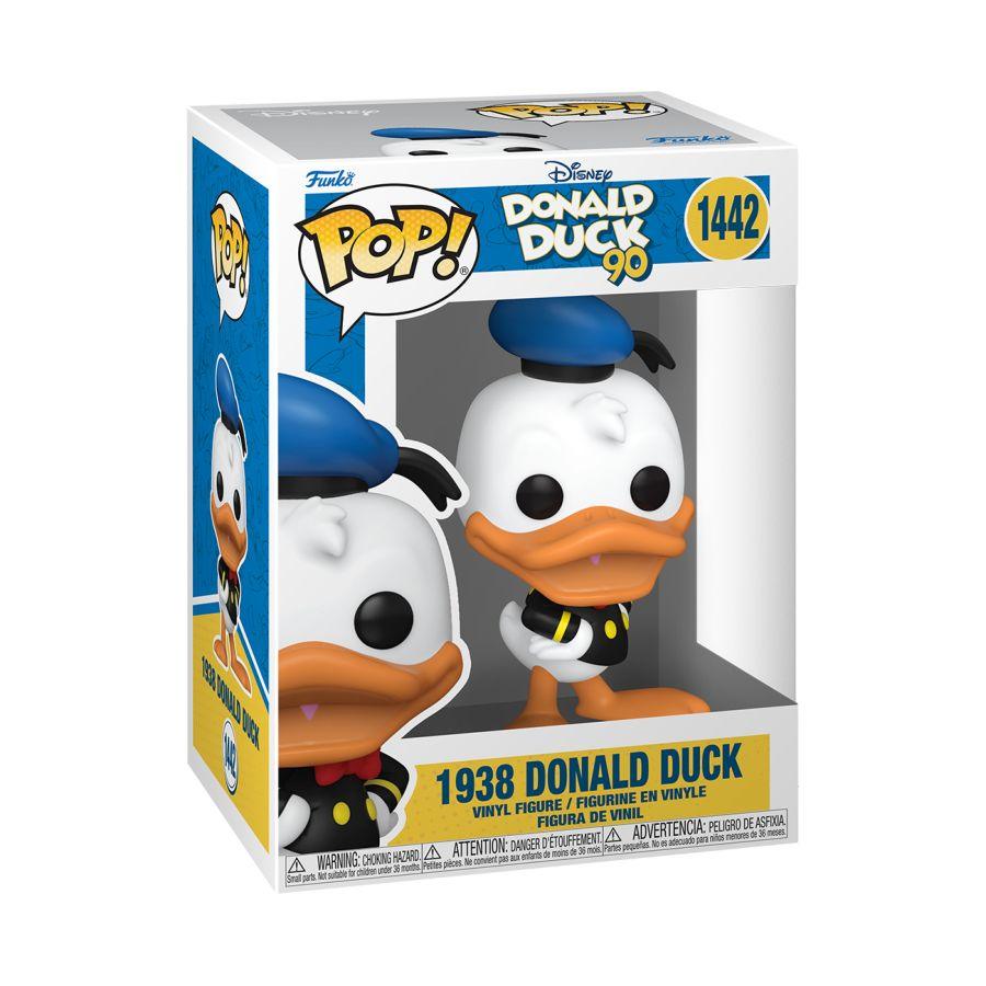 FUN75722 Donald Duck: 90th Anniversary - Donald Duck (1938) Pop! Vinyl - Funko - Titan Pop Culture