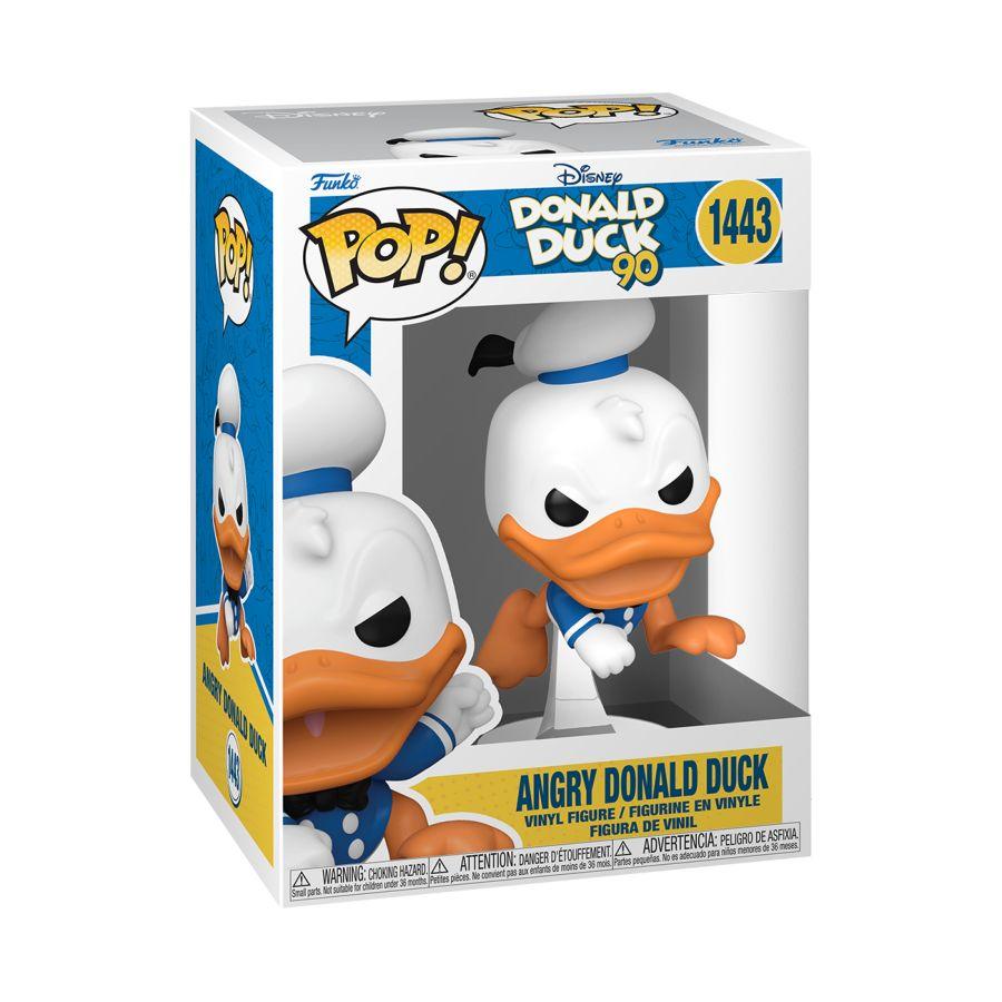 FUN75723 Donald Duck: 90th Anniversary - Donald Duck (Angry) Pop! Vinyl - Funko - Titan Pop Culture