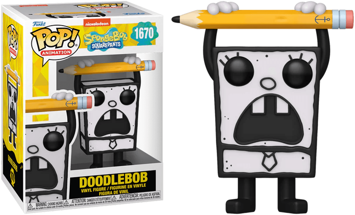 FUN75733 Spongebob: 25th Anniversary - Doodlebob Pop! Vinyl - Funko - Titan Pop Culture