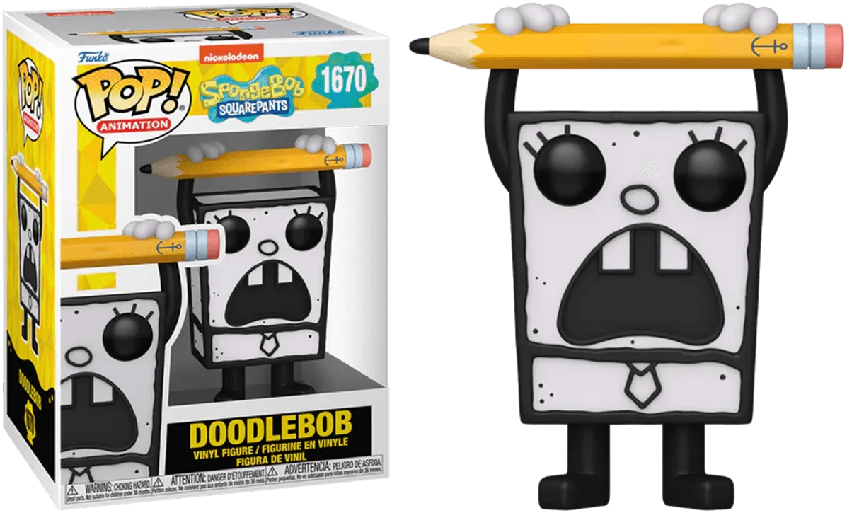 FUN75733 Spongebob: 25th Anniversary - Doodlebob Pop! Vinyl - Funko TBA - Titan Pop Culture