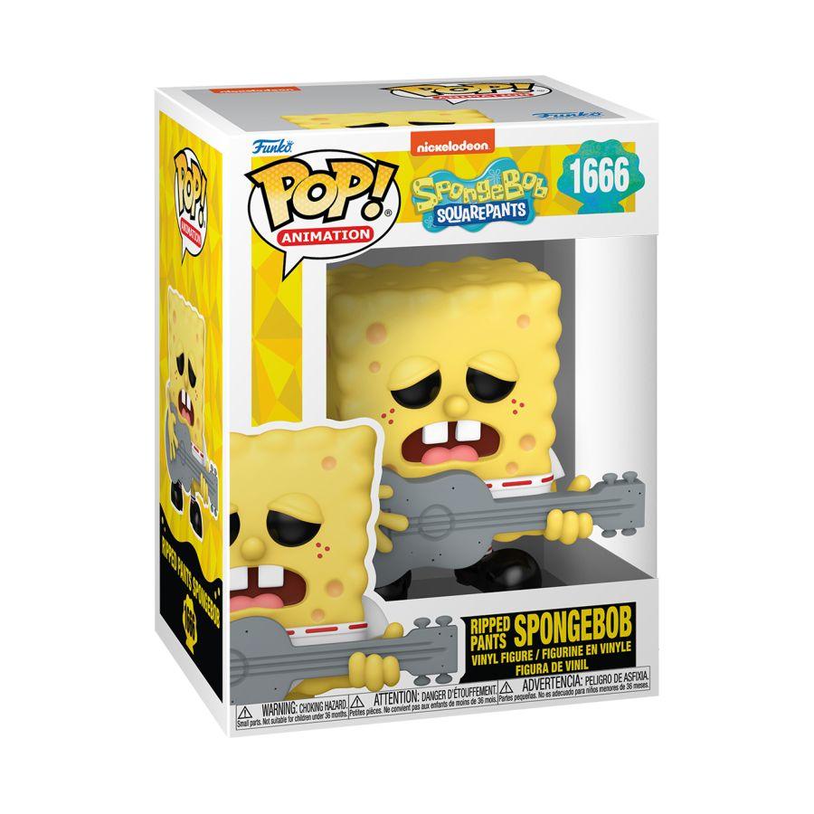 FUN75735 Spongebob: 25th Anniversary - Ripped Pants Spongebob Pop! Vinyl - Funko - Titan Pop Culture