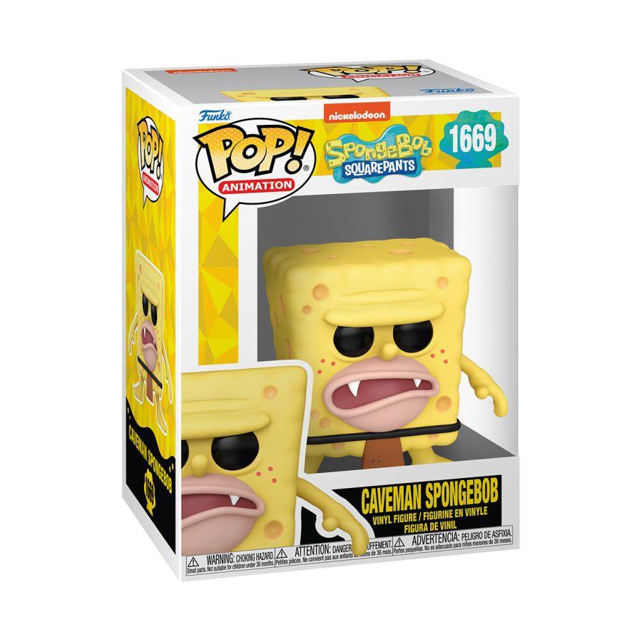 FUN75737 Spongebob: 25th Anniversary - Caveman Spongebob Pop! Vinyl - Funko - Titan Pop Culture