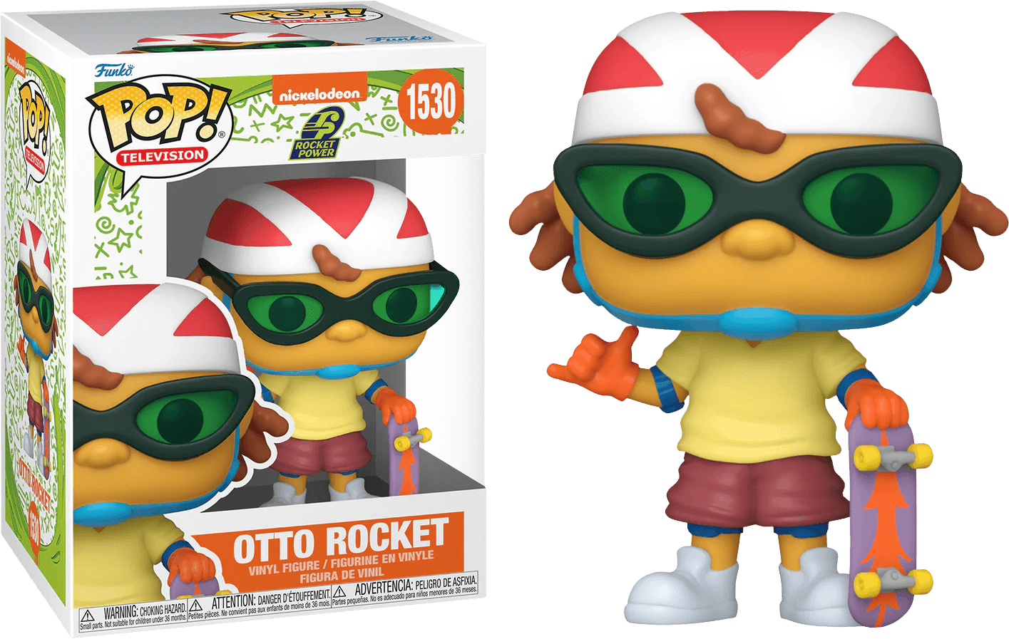 FUN75742 Nickelodeon Rewind - Otto Rocket Pop! Vinyl - Funko - Titan Pop Culture