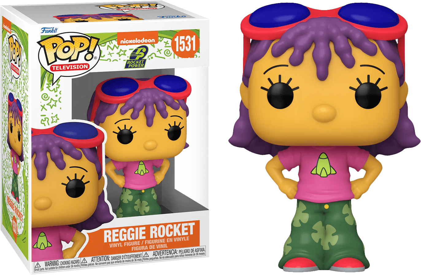 FUN75743 Nickelodeon Rewind - Reggie Rocket Pop! Vinyl - Funko - Titan Pop Culture