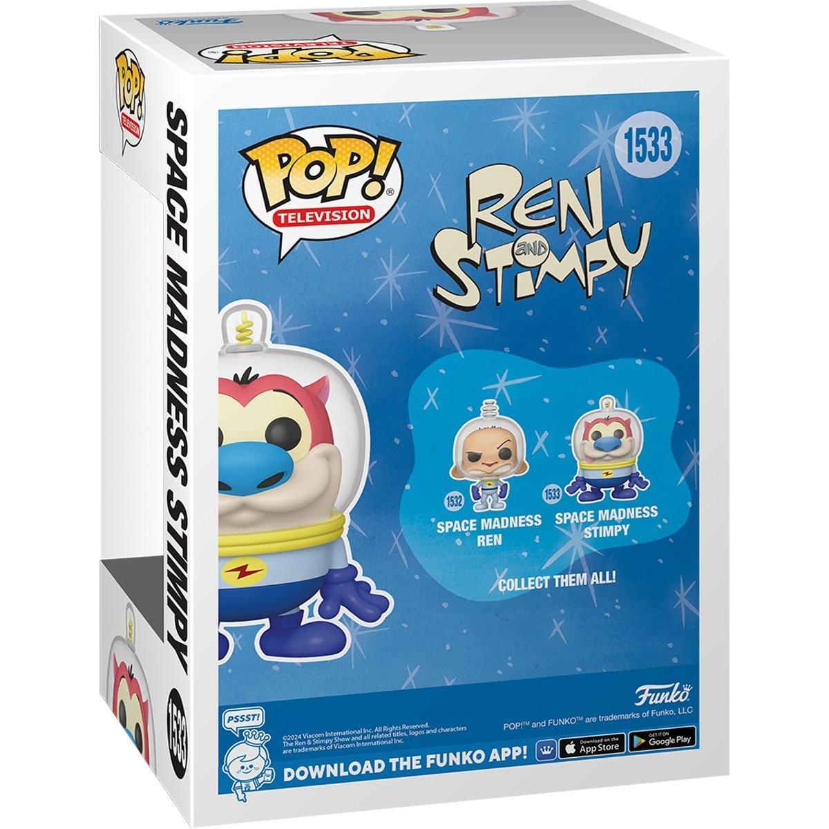 FUN75745 Nickelodeon Rewind - Stimpy (Space Suit) Pop! Vinyl - Funko - Titan Pop Culture