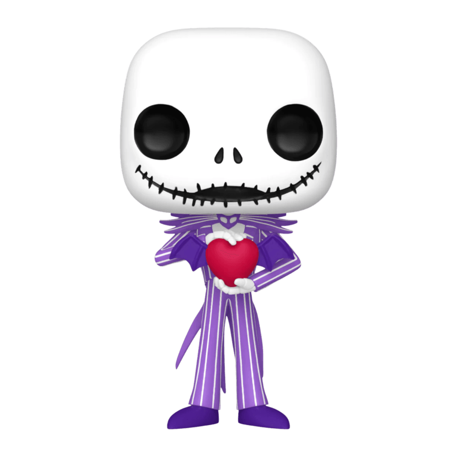 FUN75767 The Nightmare Before Christmas: Valentines 2024 - Jack Pop! Vinyl - Funko TBA - Titan Pop Culture