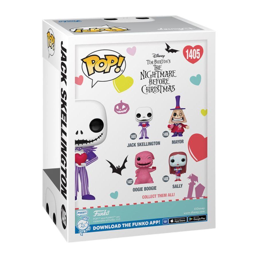 FUN75767 The Nightmare Before Christmas: Valentines 2024 - Jack Pop! Vinyl - Funko TBA - Titan Pop Culture