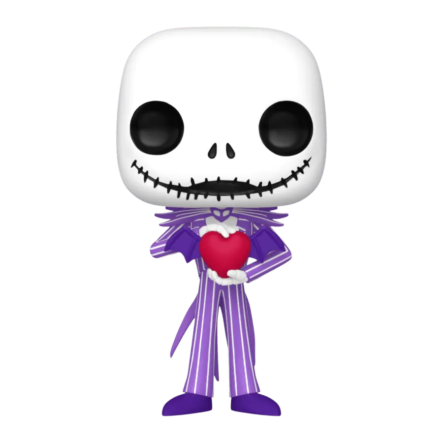 FUN75767 The Nightmare Before Christmas: Valentines 2024 - Jack Pop! Vinyl - Funko TBA - Titan Pop Culture