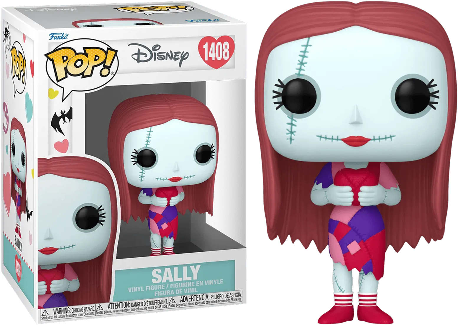 FUN75770 The Nightmare Before Christmas: Valentines 2024 - Sally Pop! Vinyl - Funko - Titan Pop Culture