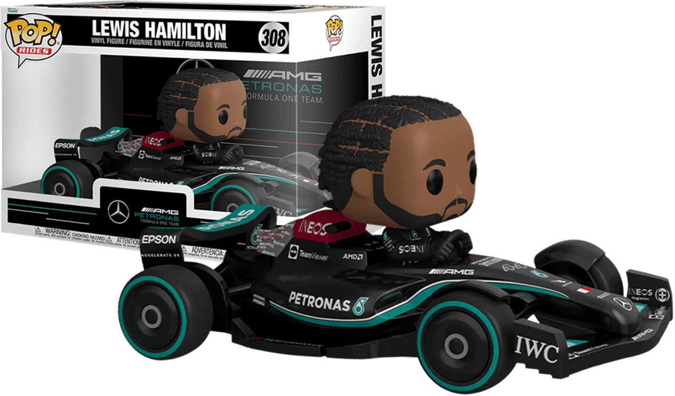 FUN75797 Formula 1 - Lewis Hamilton Pop! Ride Super Deluxe - Funko TBA - Titan Pop Culture