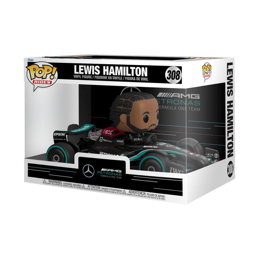 FUN75797 Formula 1 - Lewis Hamilton Pop! Ride Super Deluxe - Funko TBA - Titan Pop Culture