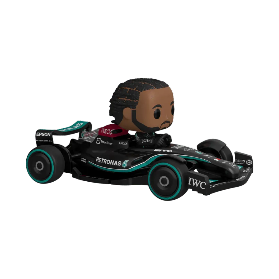 FUN75797 Formula 1 - Lewis Hamilton Pop! Ride Super Deluxe - Funko TBA - Titan Pop Culture