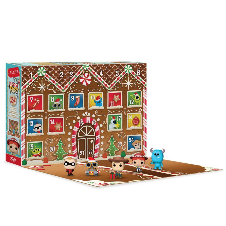 FUN75807 Pixar - 24 Day Advent Calendar (24 Piece) - Funko - Titan Pop Culture