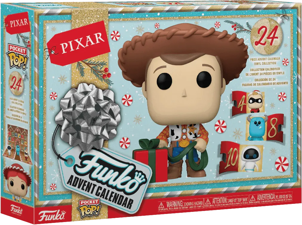 FUN75807 Pixar - 24 Day Advent Calendar (24 Piece) - Funko - Titan Pop Culture