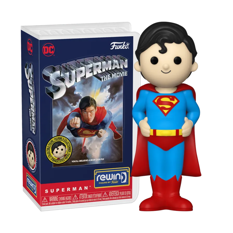 FUN75811 Superman (1978) - Superman Rewind Figure - Funko - Titan Pop Culture