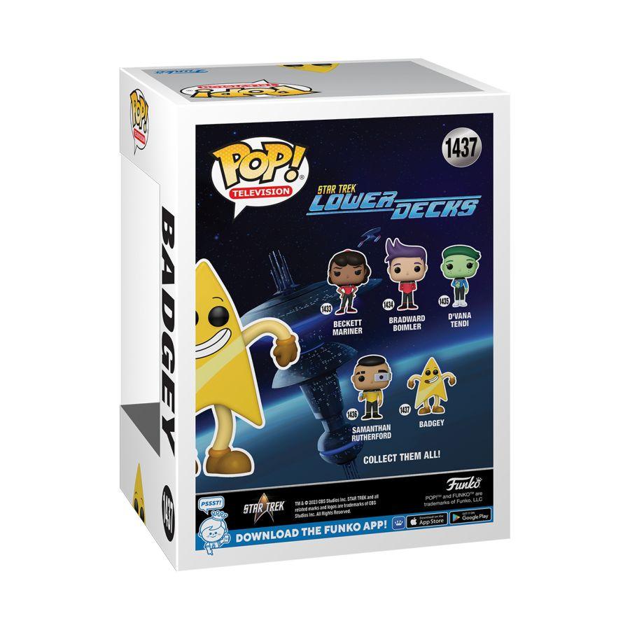 FUN75841 Star Trek: Lower Decks - Badgey Pop! Vinyl - Funko - Titan Pop Culture