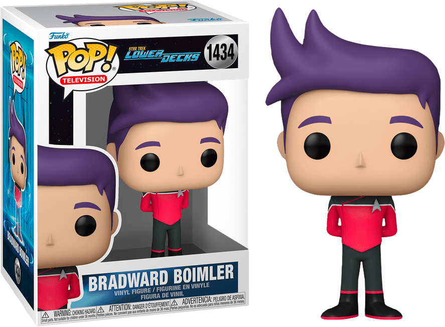 FUN75843 + FUN75845 + FUN75841 + FUN75842 + FUN75844 Star Trek: Lower Decks - USS Cerritos Pop! Vinyl Figure Bundle (Set of 5) - Funko - Titan Pop Culture