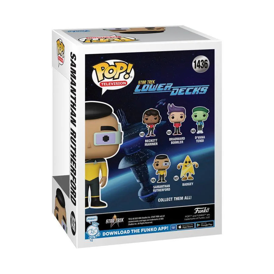 FUN75845 Star Trek: Lower Decks - Samanthan Rutherford Pop! Vinyl - Funko - Titan Pop Culture