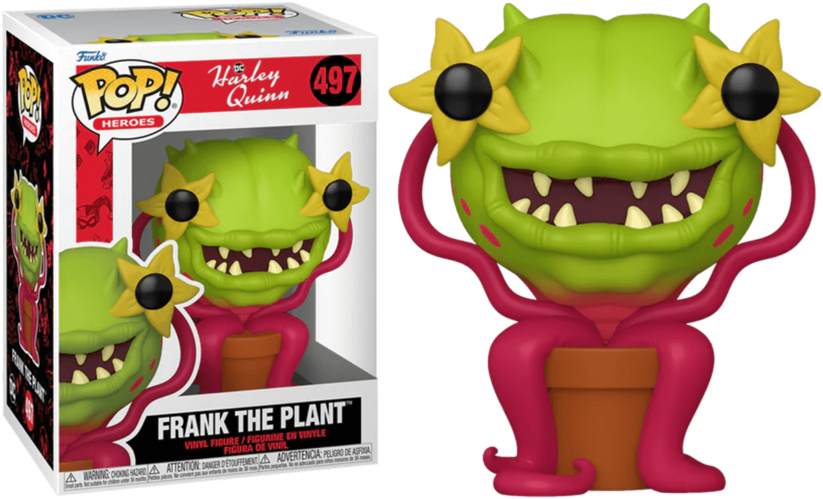 FUN75847 Harley Quinn: Animated TV Series (2019) - Frank the Plant Pop! Vinyl - Funko - Titan Pop Culture