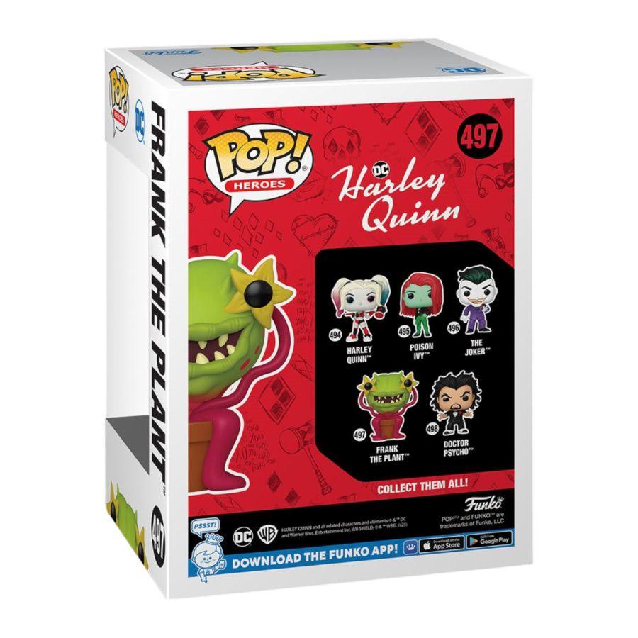 FUN75847 Harley Quinn: Animated TV Series (2019) - Frank the Plant Pop! Vinyl - Funko - Titan Pop Culture