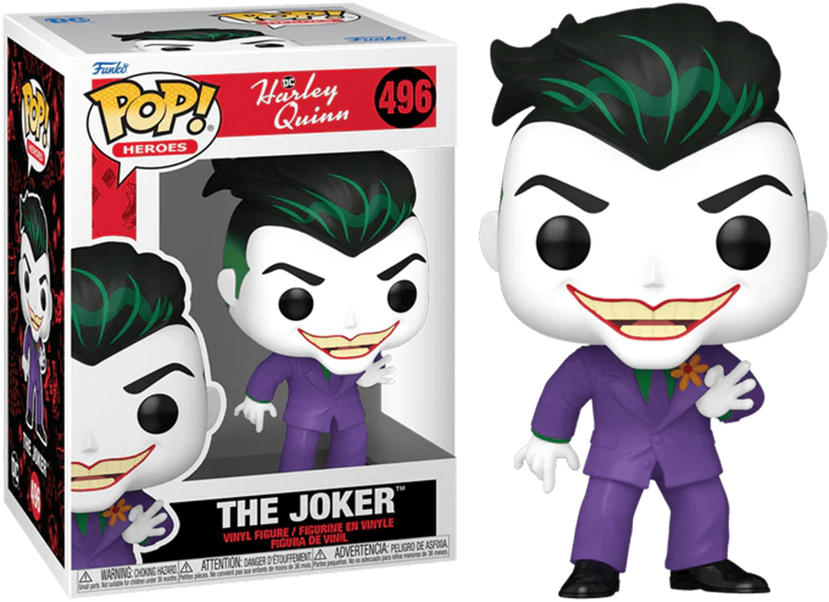 FUN75850 Harley Quinn: Animated TV Series (2019) - The Joker Pop! Vinyl - Funko - Titan Pop Culture