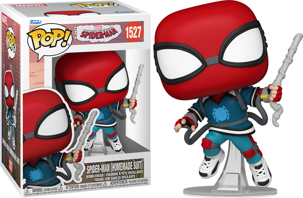 Friendly Neighbourhood Spider-Man - Spider-Man (Homemade Suit) Pop! Vinyl