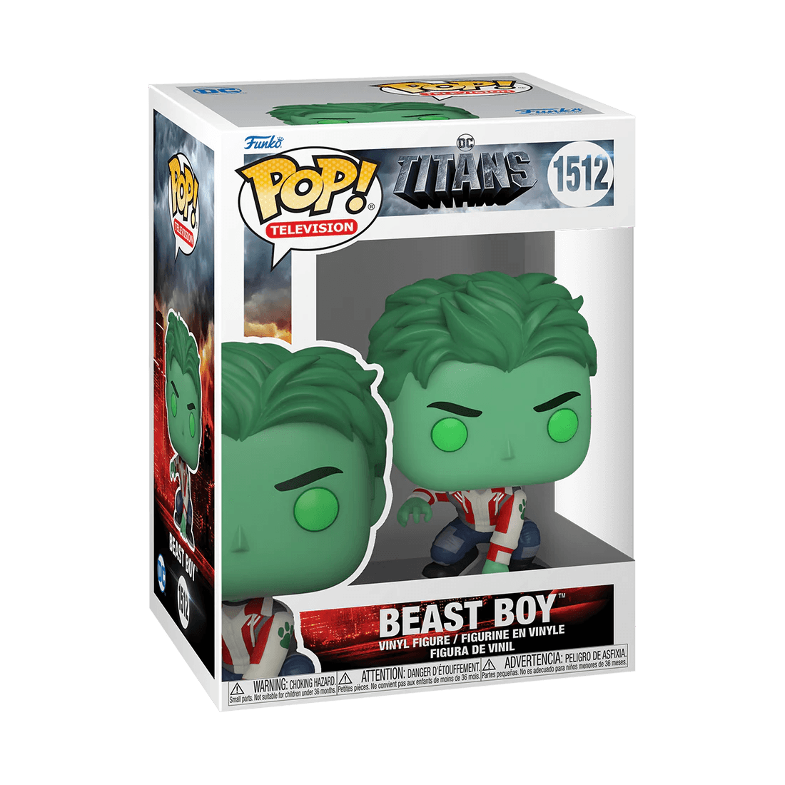 FUN75874 Titans (TV) - Beast Boy Pop! Vinyl - Funko - Titan Pop Culture