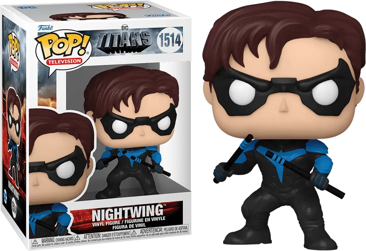 FUN75878 + FUN75874 + FUN75877 Titans (2018) - Eponymous Pop! Vinyl Bundle (Set of 3) - Funko - Titan Pop Culture