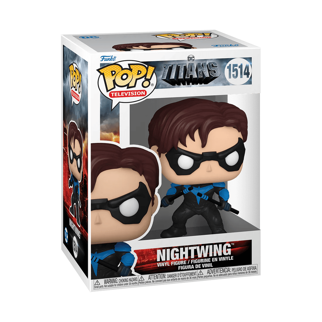 FUN75877 Titans (TV) - Nightwing Pop! Vinyl - Funko - Titan Pop Culture