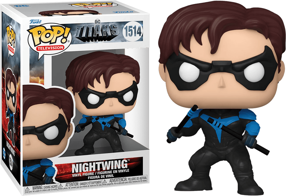 FUN75878 + FUN75874 + FUN75877 Titans (2018) - Eponymous Pop! Vinyl Bundle (Set of 3) - Funko - Titan Pop Culture