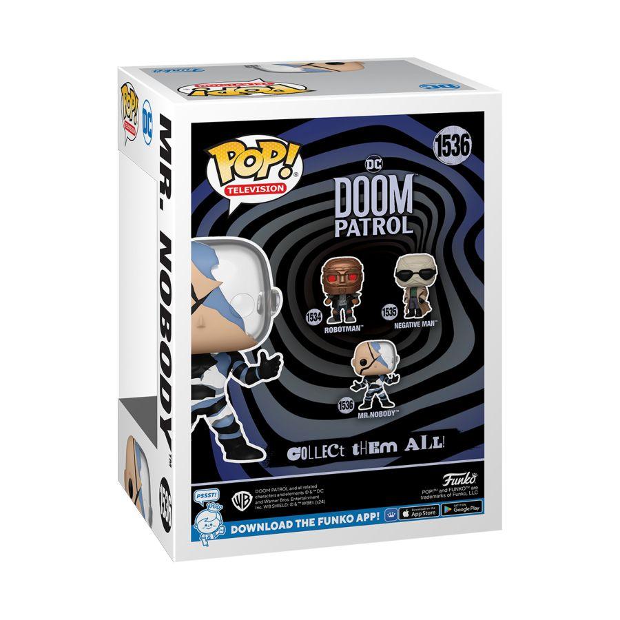 FUN75891 Doom Patrol (2019) - Mr Nobody Glow-in-the-Dark Pop! Vinyl - Funko - Titan Pop Culture