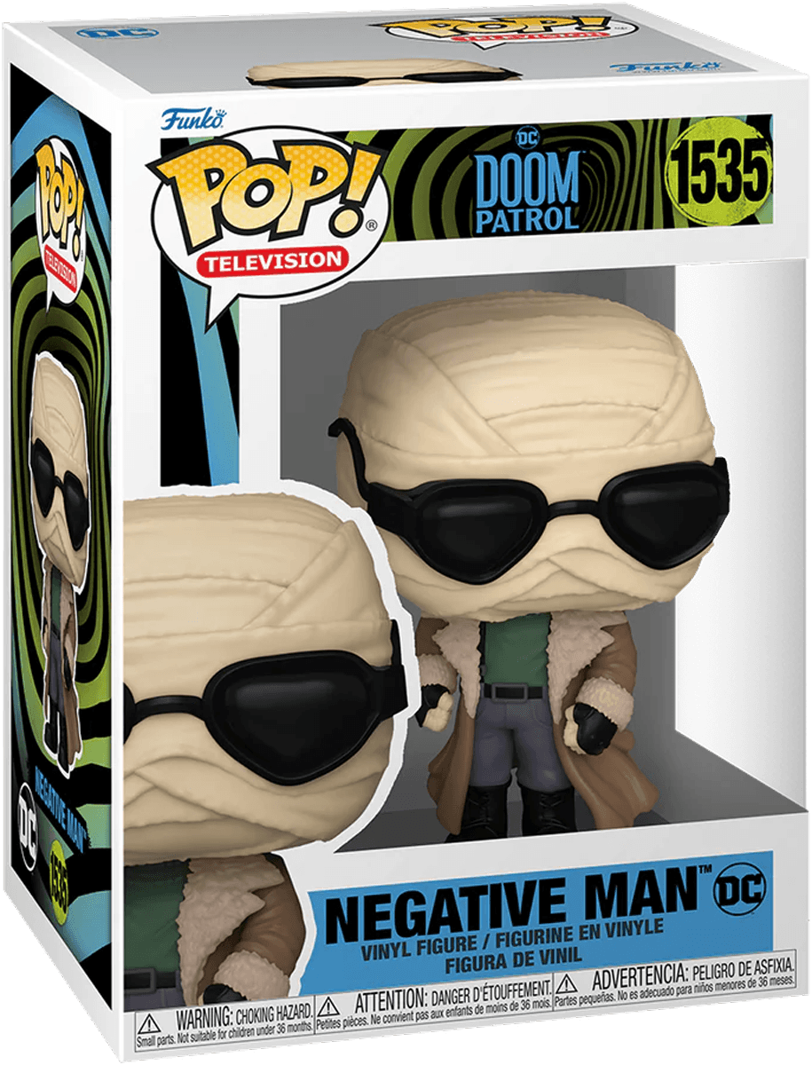 FUN75895 Doom Patrol (2019) - Negative Man Pop! Vinyl - Funko - Titan Pop Culture