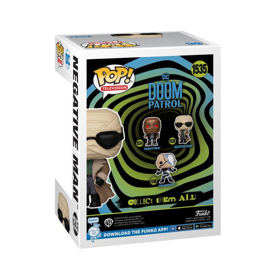 FUN75895 Doom Patrol (2019) - Negative Man Pop! Vinyl - Funko - Titan Pop Culture