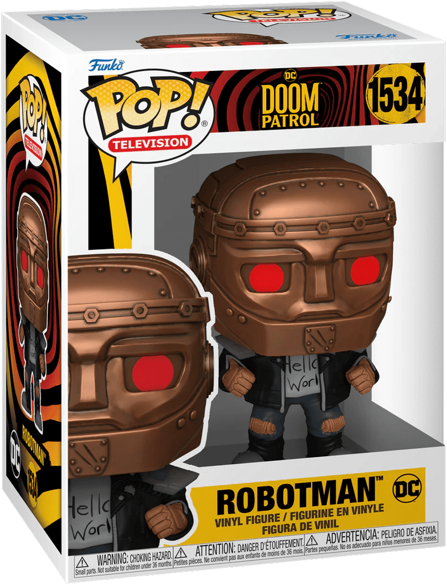 FUN75896 Doom Patrol (2019) - Robotman Pop! Vinyl - Funko - Titan Pop Culture