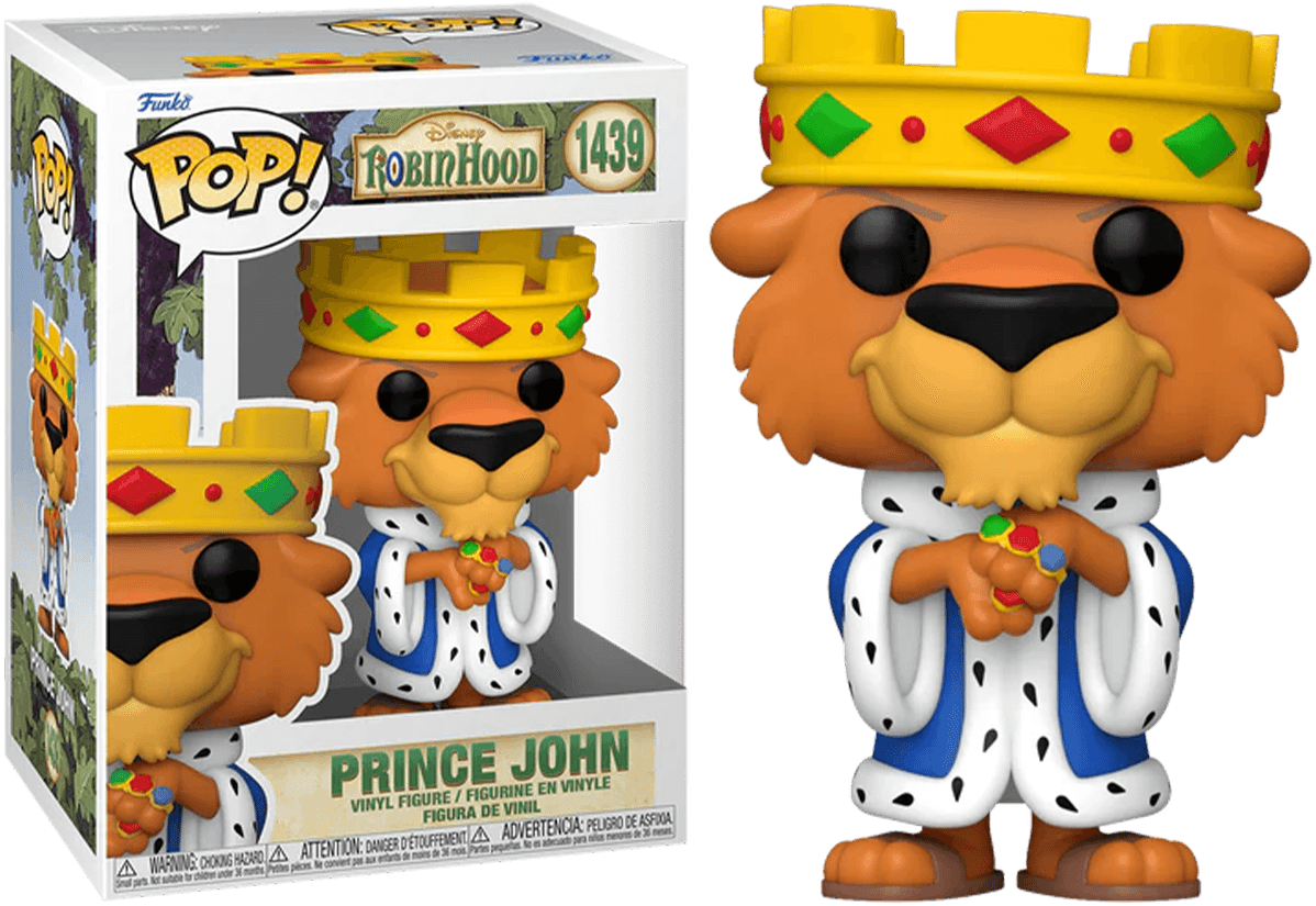 FUN75913 Robin Hood (1973) - Prince John Pop! Vinyl - Funko - Titan Pop Culture