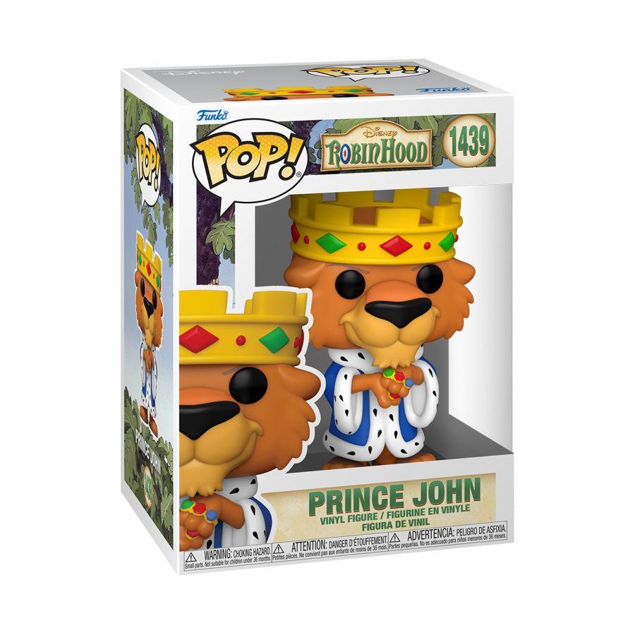 FUN75913 Robin Hood (1973) - Prince John Pop! Vinyl - Funko - Titan Pop Culture