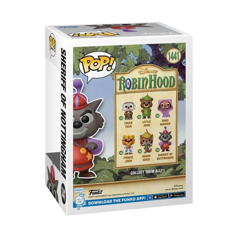 FUN75915 Robin Hood (1973) - Sheriff of Nottingham Pop! Vinyl - Funko - Titan Pop Culture