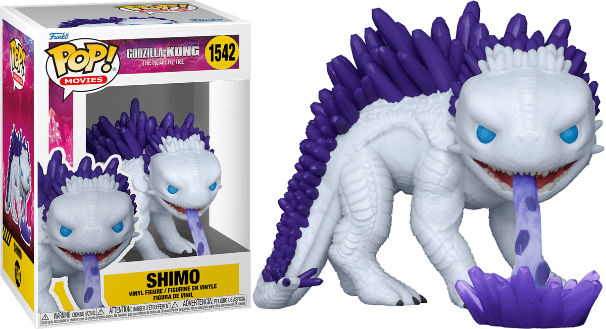 FUN75925 Godzilla vs Kong: The New Empire - Shimo w/Ice-Ray Pop! Vinyl - Funko TBA - Titan Pop Culture